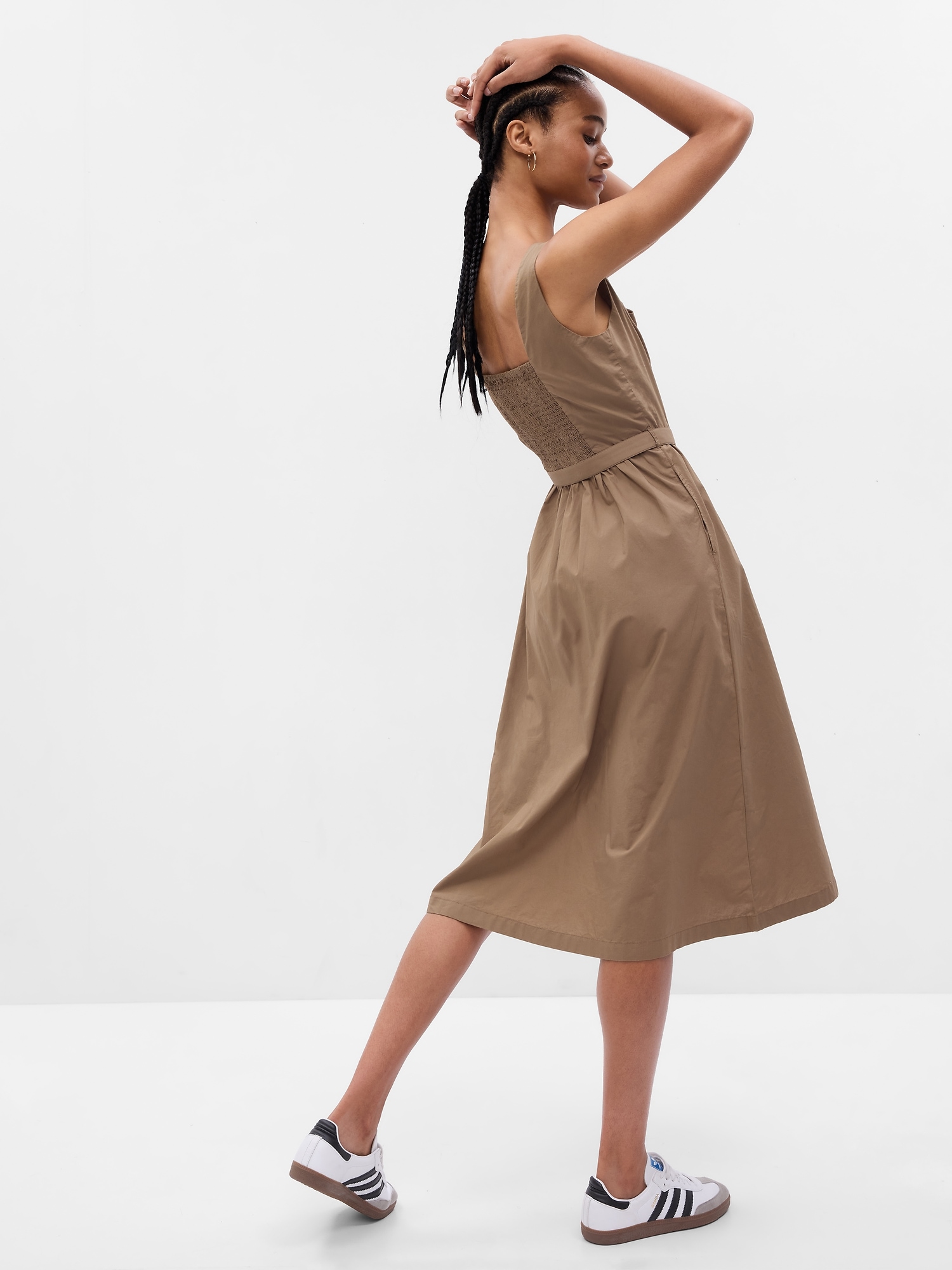H&M Belted Midi Dresses for Women