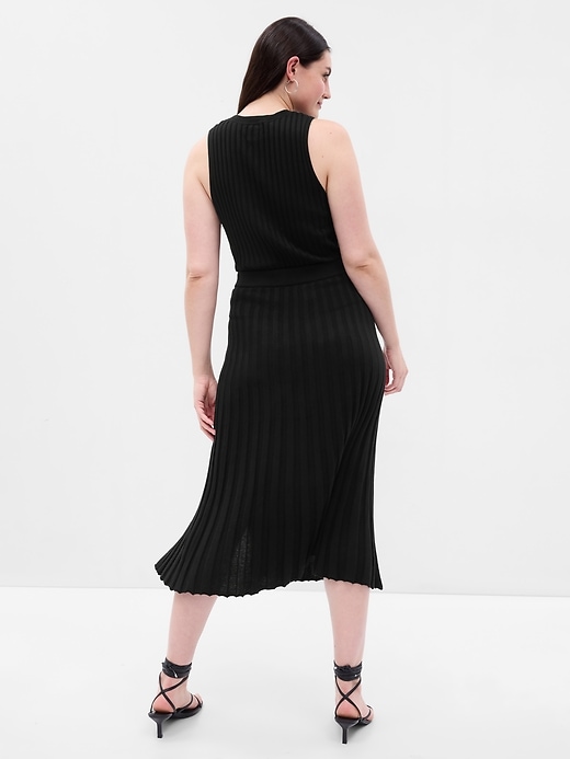 Image number 5 showing, Pleated Sweater Midi Skirt