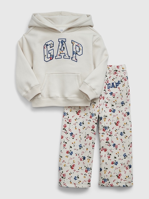 Toddler Floral Logo Sweat Set Gap