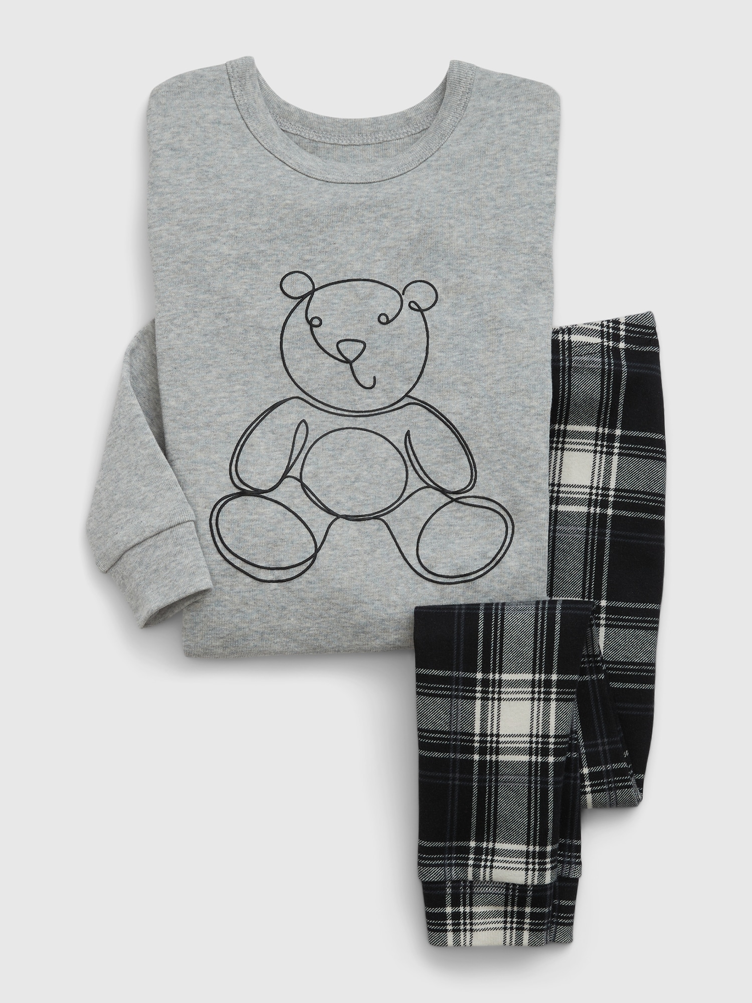 babyGap 100% Organic Cotton Brannan Bear Print PJ Set