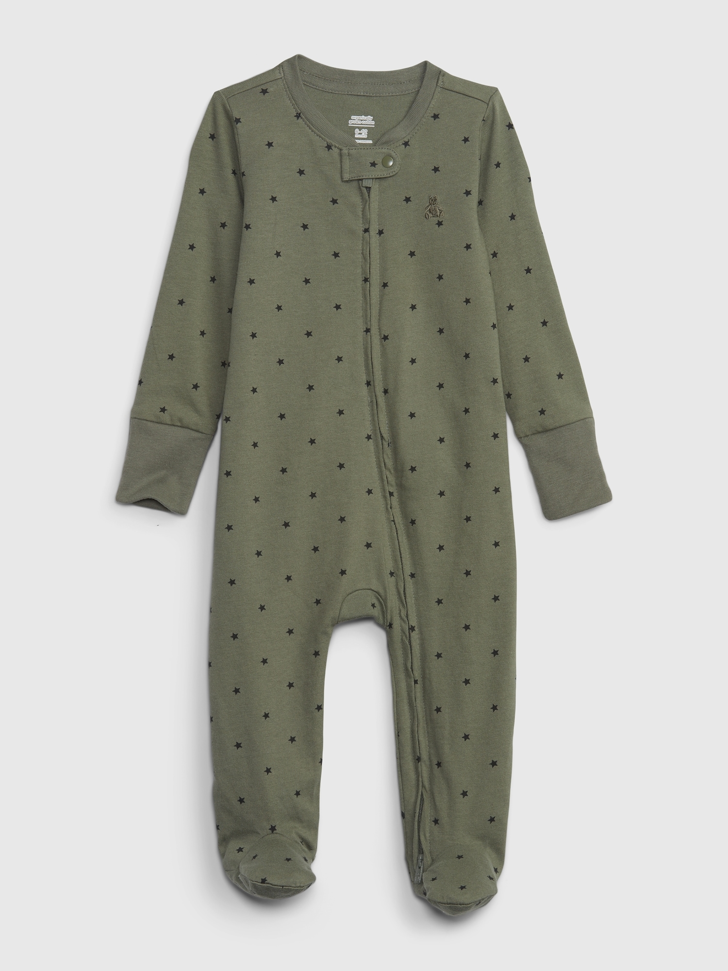 Baby First Favorites 100% Organic CloudCotton Footed One-Piece | Gap