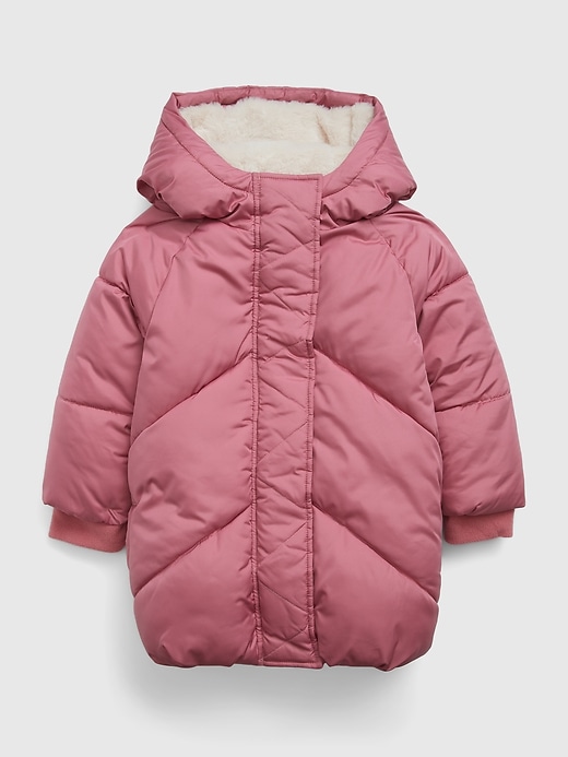 Image number 4 showing, Toddler Heavyweight Puffer Jacket