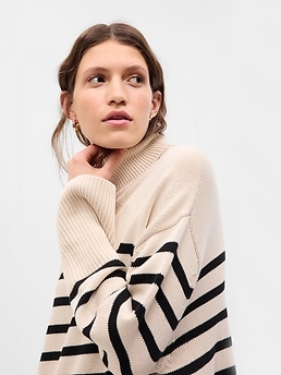 Gap striped sale turtleneck