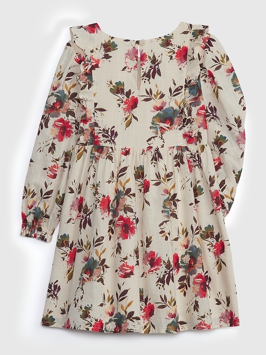 Image number 2 showing, Toddler Floral Ruffle Dress