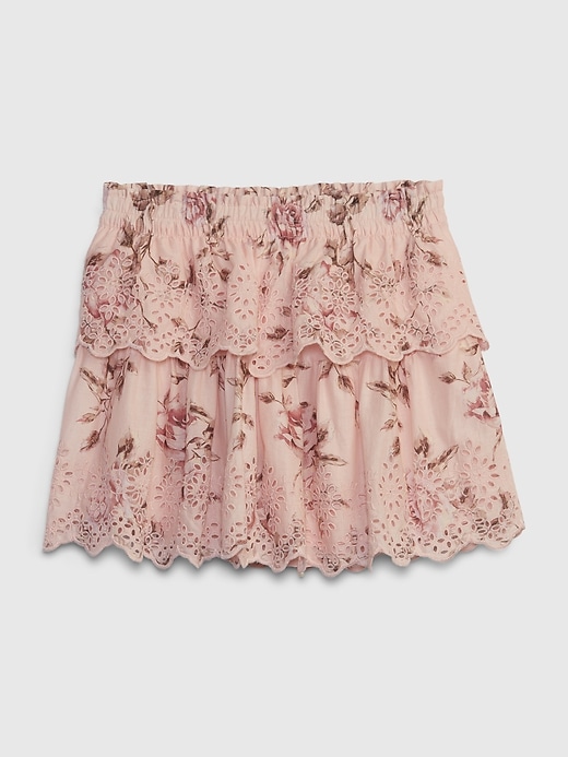 Image number 1 showing, Gap &#215 LoveShackFancy Kids Floral Flippy Skirt