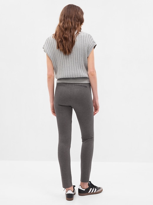 Image number 2 showing, High Rise Ponte Skinny Pants
