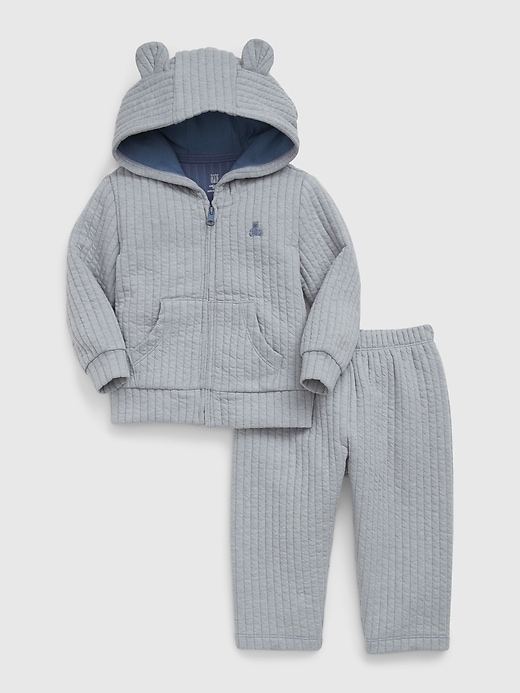 View large product image 1 of 1. Baby First Favorites Quilted Outfit Set