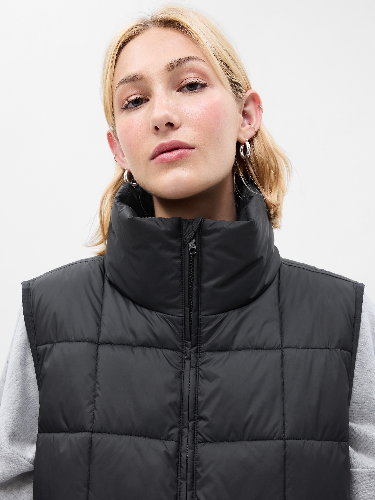 Recycled Puffer Vest Gap