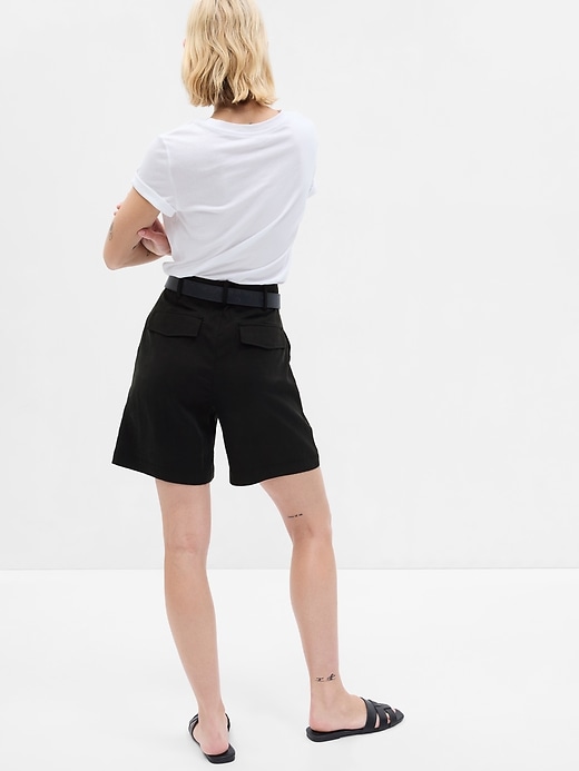 Image number 2 showing, SoftSuit Pleated Shorts
