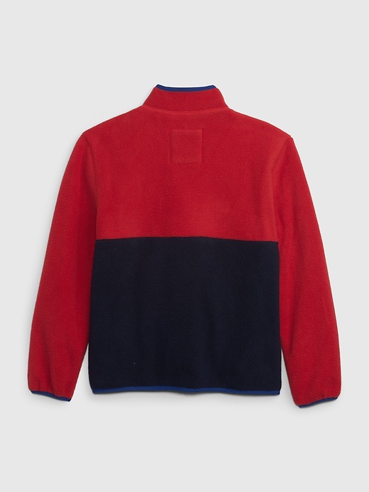 Image number 2 showing, Kids Cozy Half-Zip Pullover