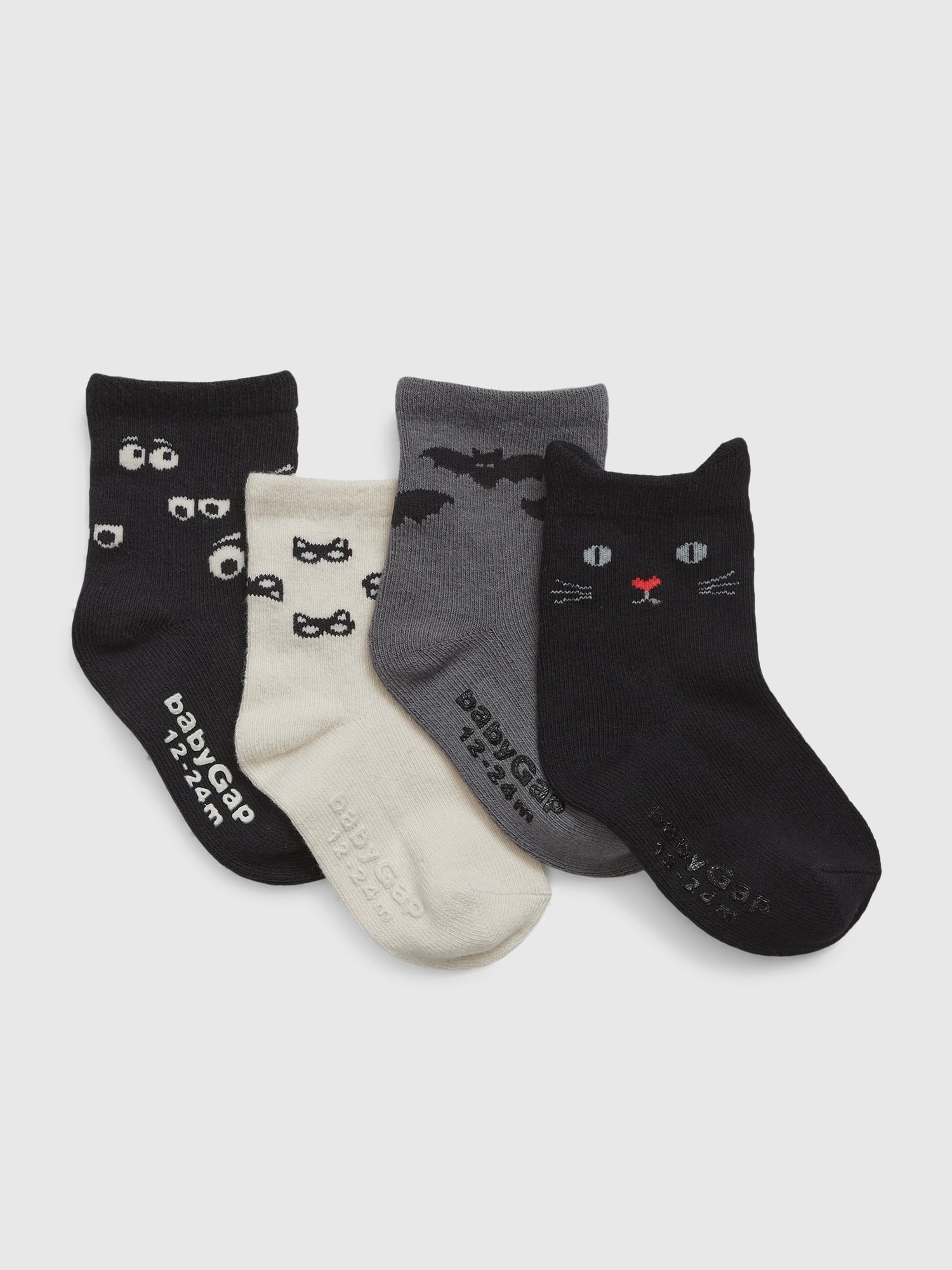 Toddler Halloween Crew Socks (4-Pack) | Gap