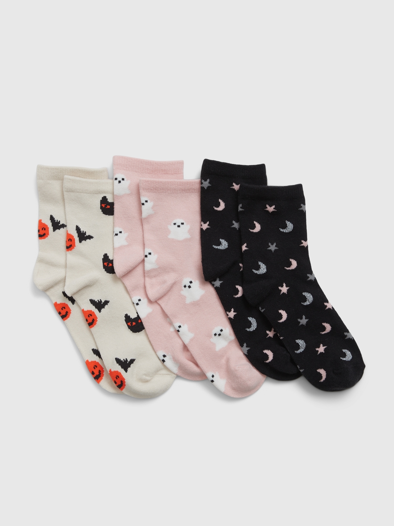 Kids Halloween Crew Socks (3-Pack) | Gap