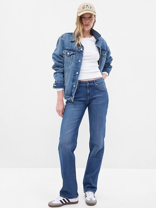 Organic Cotton Low Rise ’90s Loose Jeans with Washwell​