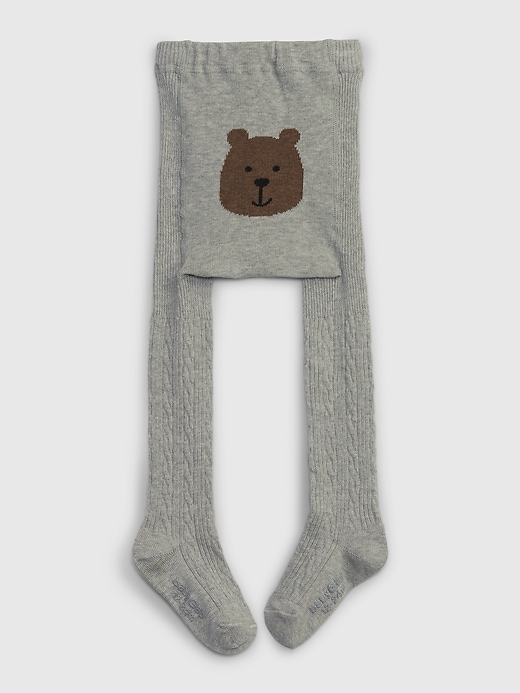 View large product image 1 of 1. Toddler Brannan Bear Cable-Knit Tights