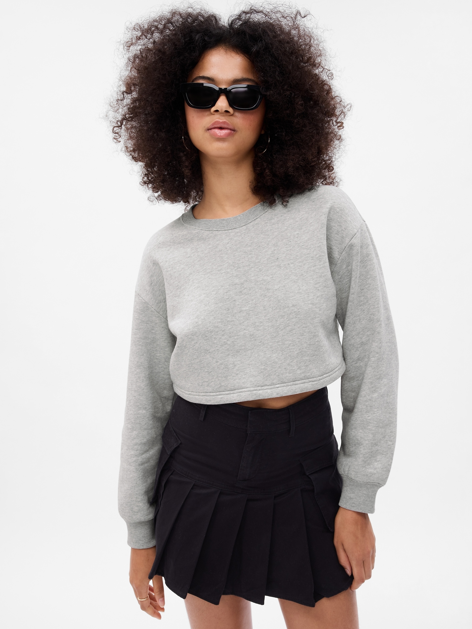 Vintage Soft Cropped Sweatshirt | Gap
