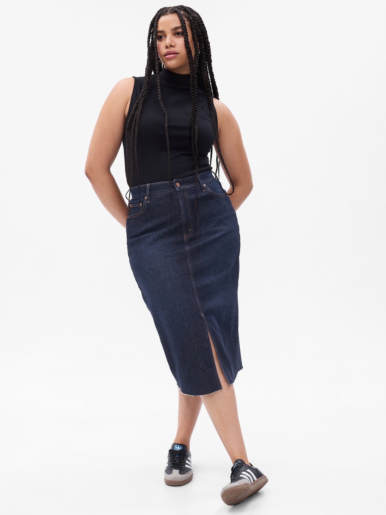 5 DENIM PLUS SIZE SKIRTS FOR SPRING AND SUMMER - Stylish Curves