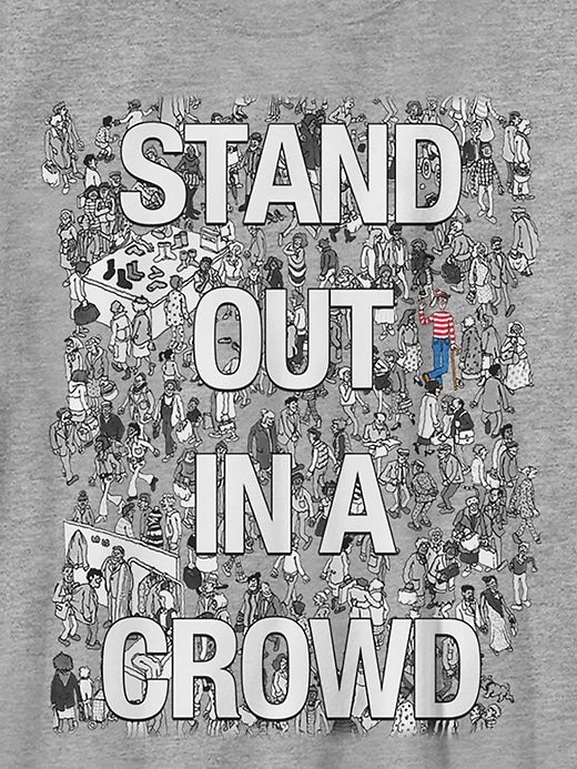 Image number 2 showing, Kids Wheres Waldo Stand Out Tee