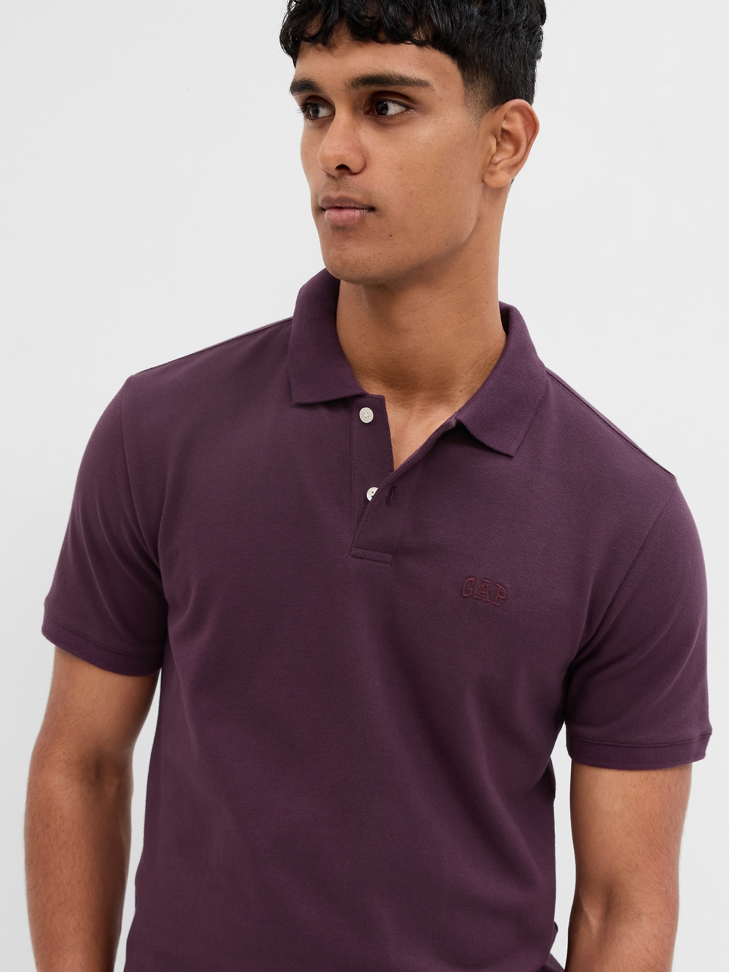 Gap Logo Pique Polo Shirt | Gap