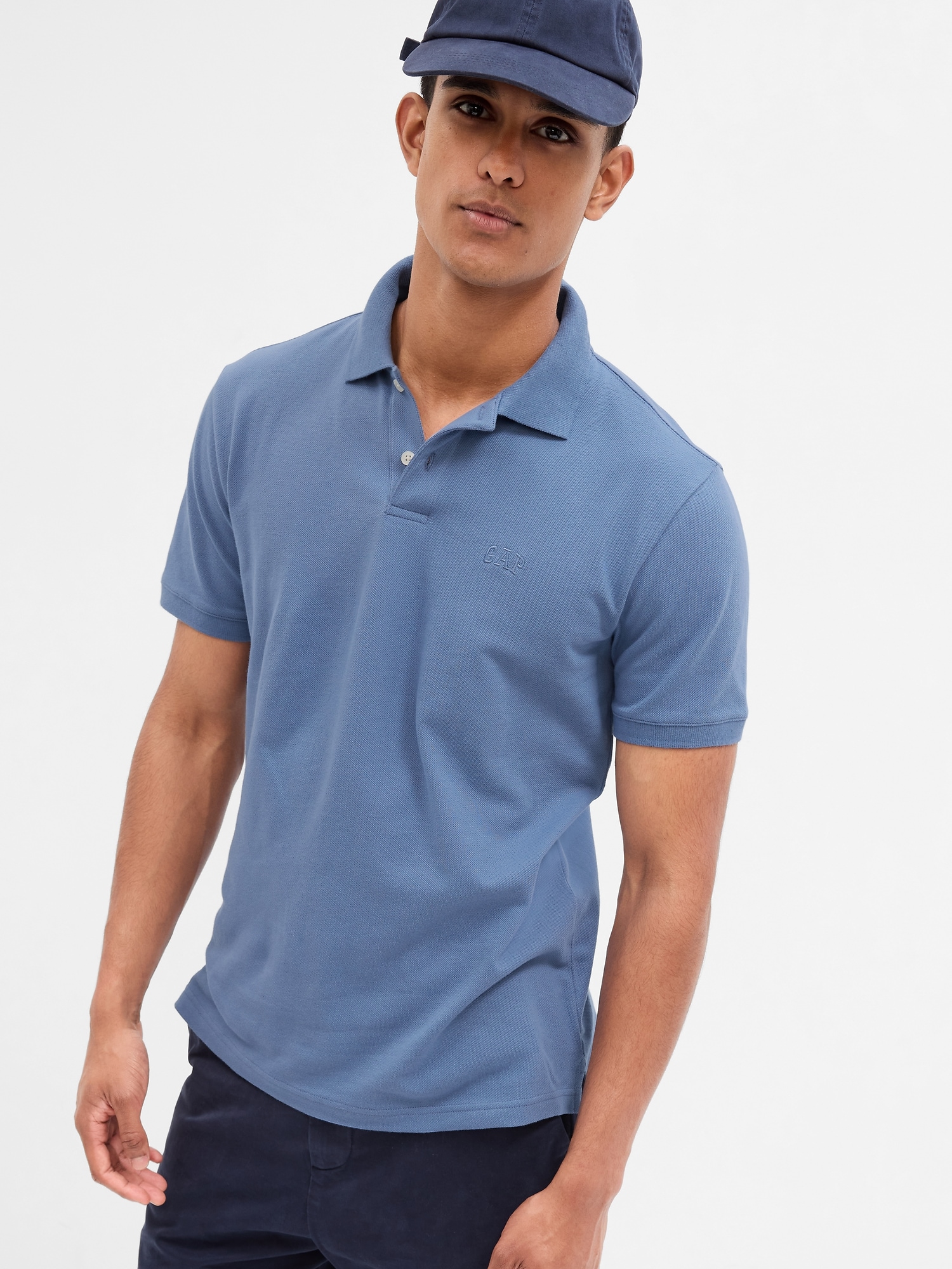 Gap Logo Pique Polo Shirt | Gap