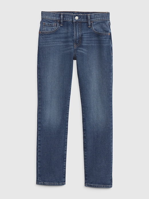 Image number 1 showing, Kids Slim Taper Jeans with Washwell