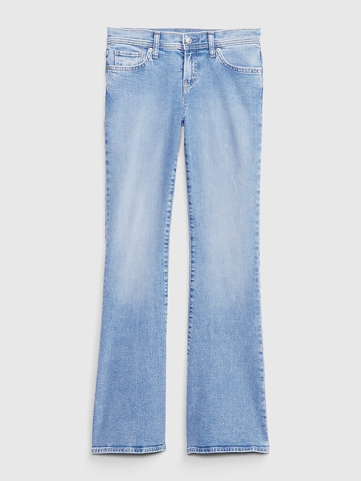 Image number 6 showing, Low Rise Y2K Flare Jeans