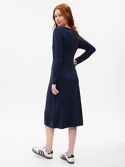 CashSoft Midi Sweater Dress