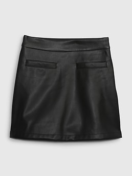 White leather shop skirt youth