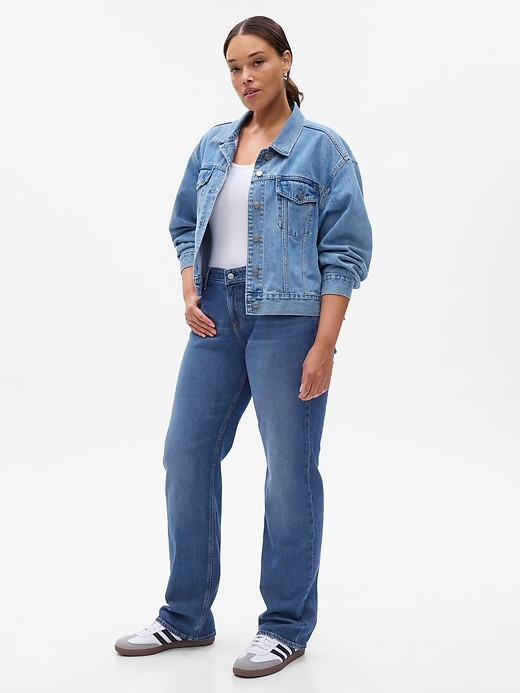 Image number 4 showing, Organic Cotton Low Rise ’90s Loose Jeans with Washwell​
