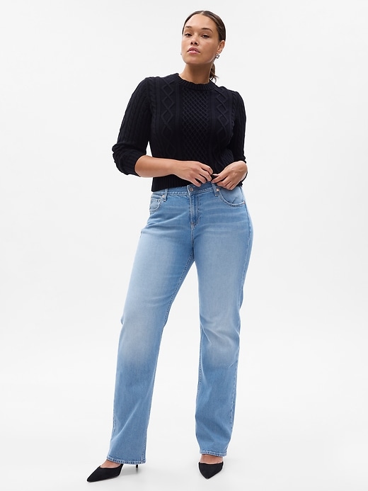 Image number 4 showing, Cotton Low Rise ’90s Loose Jeans