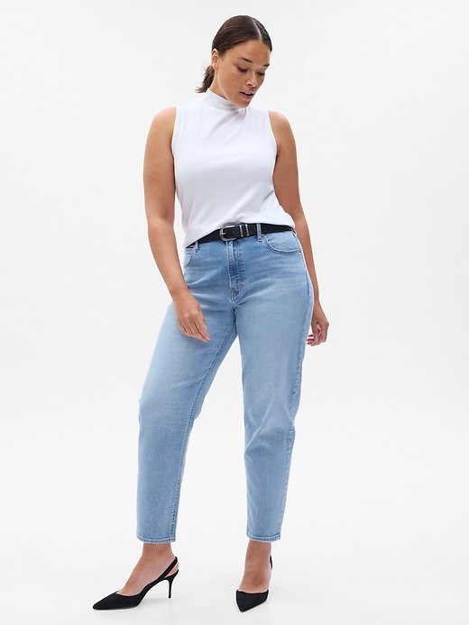 Image number 4 showing, High Rise Taper Jeans