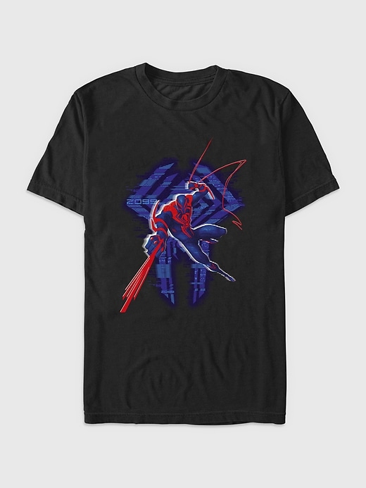 Image number 1 showing, SpiderMan Spiderverse 2099 Tee