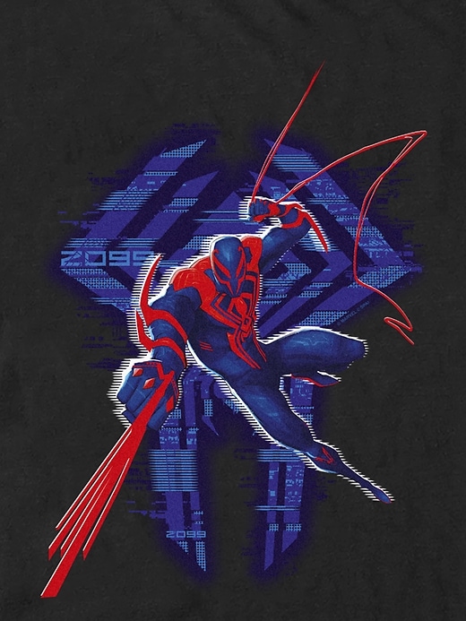 Image number 2 showing, SpiderMan Spiderverse 2099 Tee