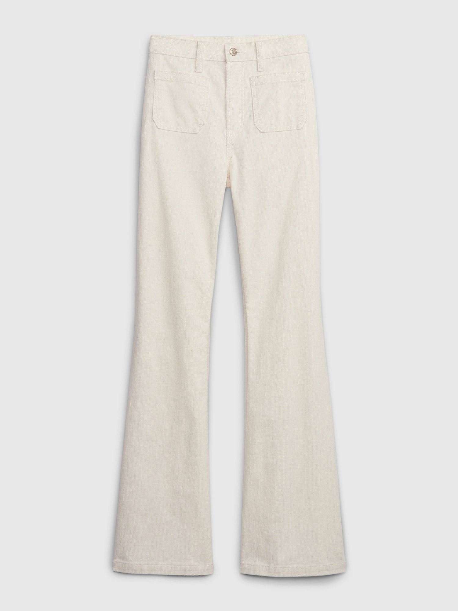 Crushed Velvet Flare Pants - ShopperBoard