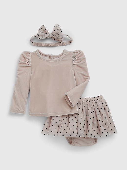 View large product image 1 of 1. Baby Three-Piece Outfit Set