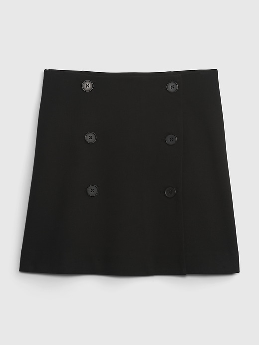 Image number 6 showing, Button-Front Mini Skirt