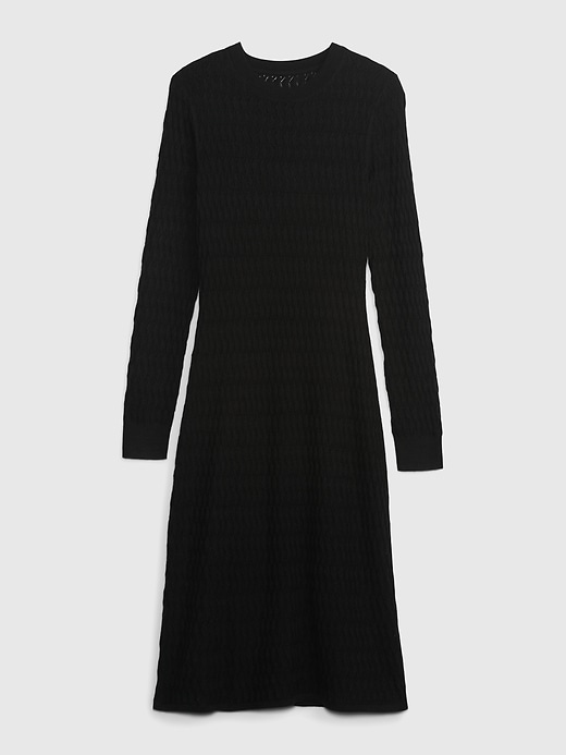 Image number 6 showing, Textured Midi Sweater Dress