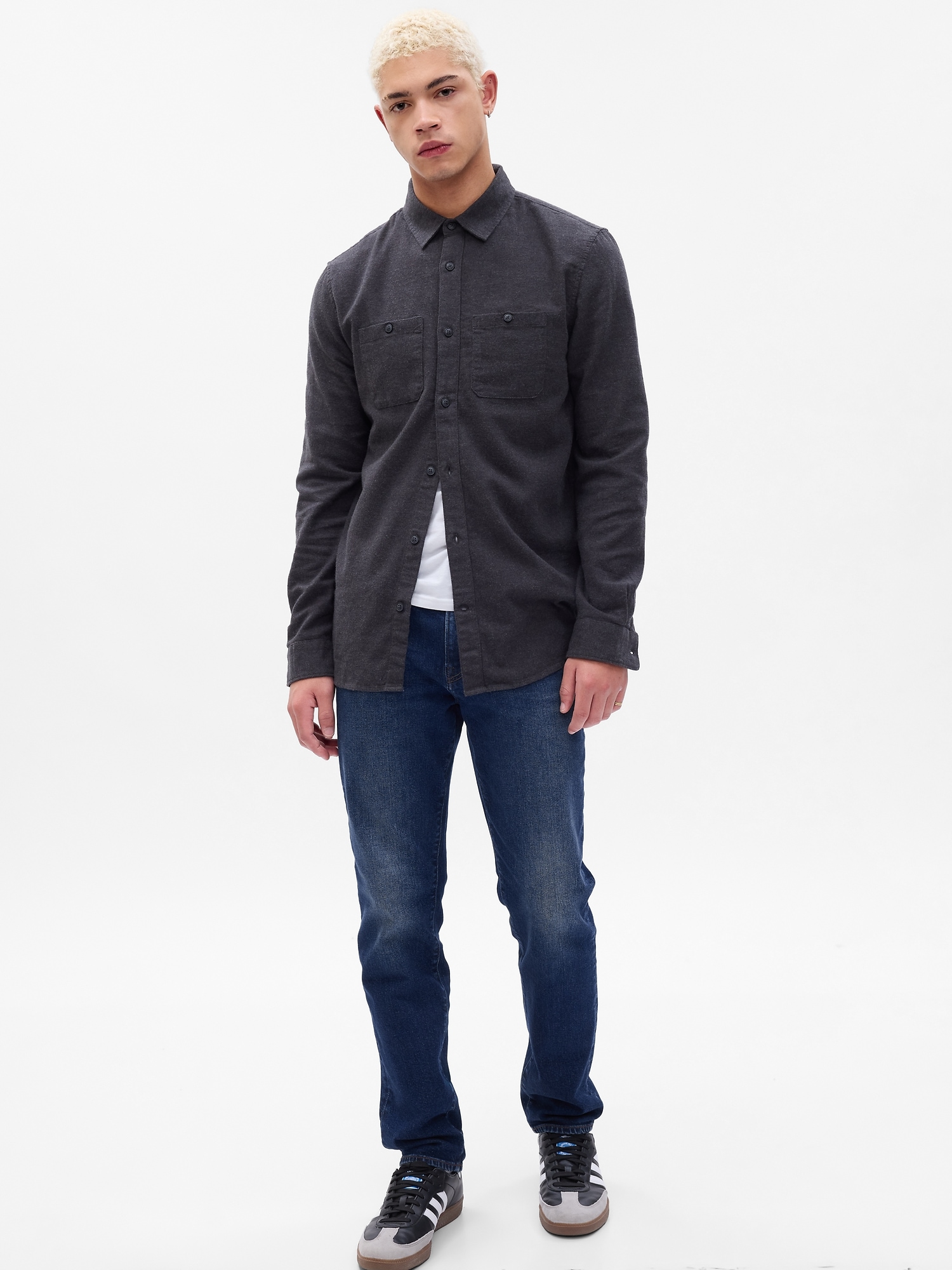 Athletic Slim Jeans in GapFlex with Washwell