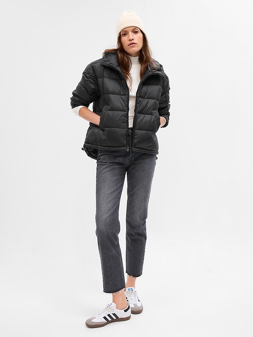 Image number 1 showing, Recycled Lightweight Puff Jacket