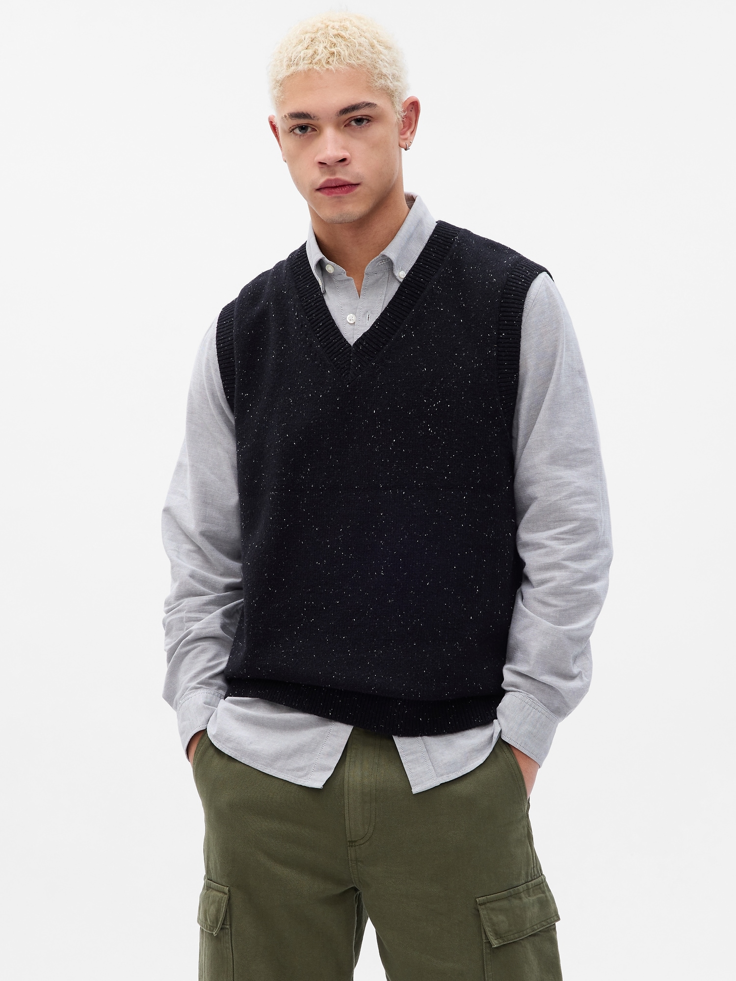 Textured Sweater Vest | Gap