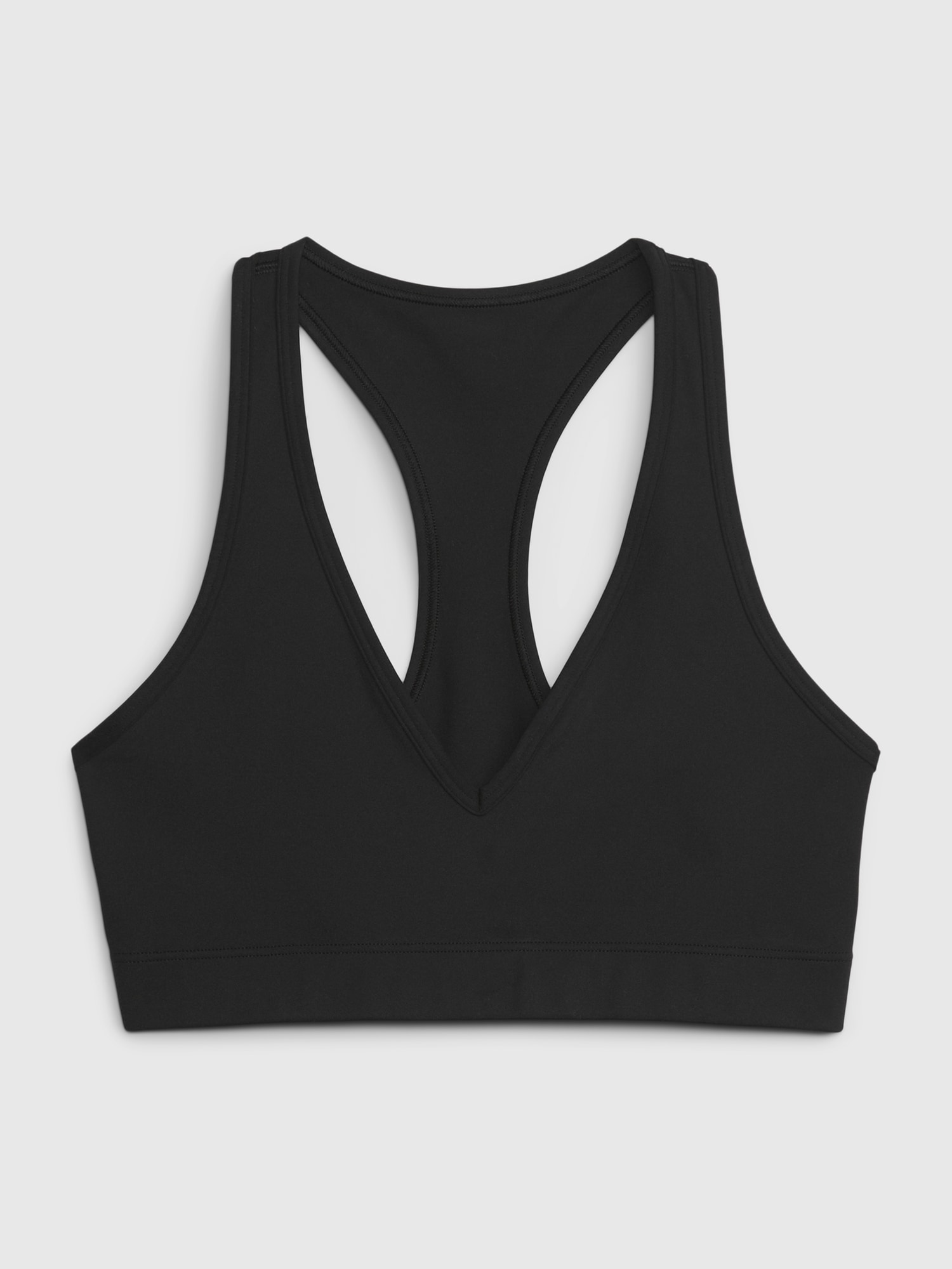 Buy Gap White Fit Power Low Impact Ruched Sports Bra from Next Ireland