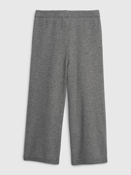 Image number 2 showing, Toddler CashSoft Wide-Leg Sweater Pants