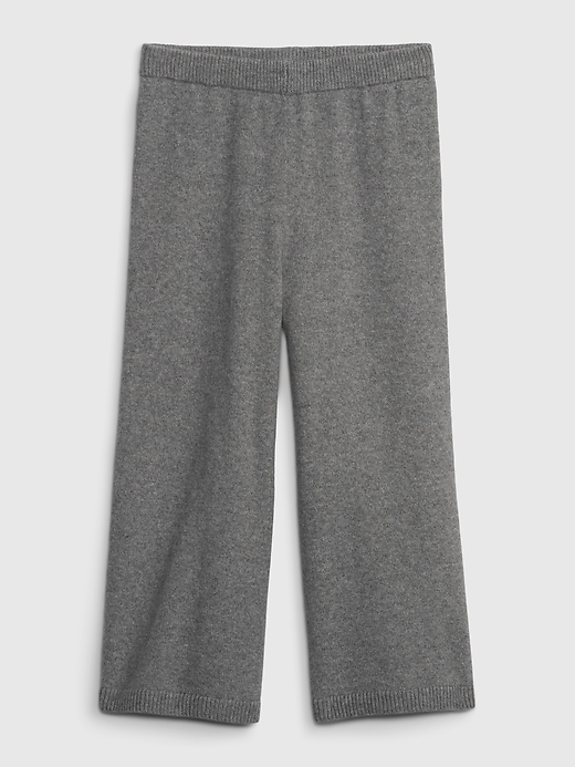 Image number 1 showing, Toddler CashSoft Wide-Leg Sweater Pants