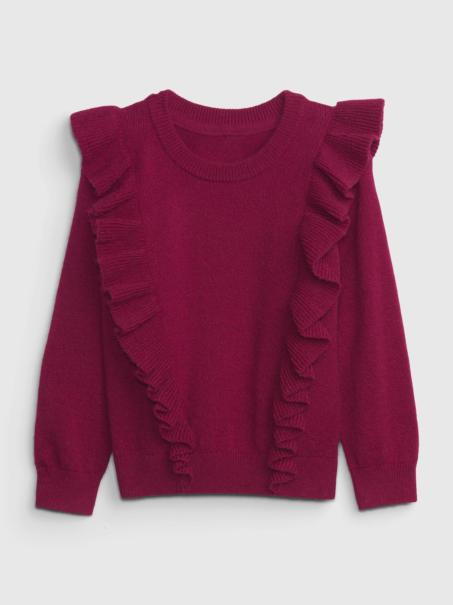 Toddler CashSoft Ruffle Sweater | Gap