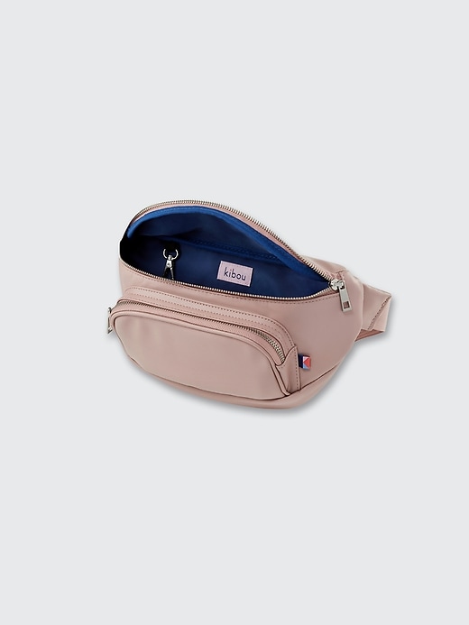 Image number 2 showing, Blush Kibou Vegan Leather Diaper Bag