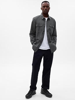 GAP Twill Utility Shirt 2024, Buy GAP Online