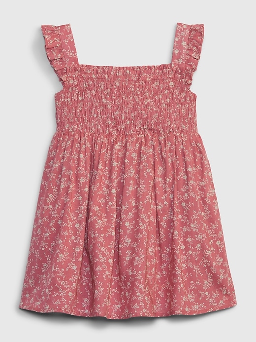 Image number 1 showing, Toddler Floral Smocked Dress