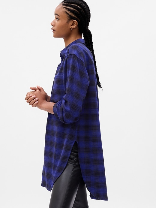Image number 3 showing, Plaid Weekend Tunic Shirt