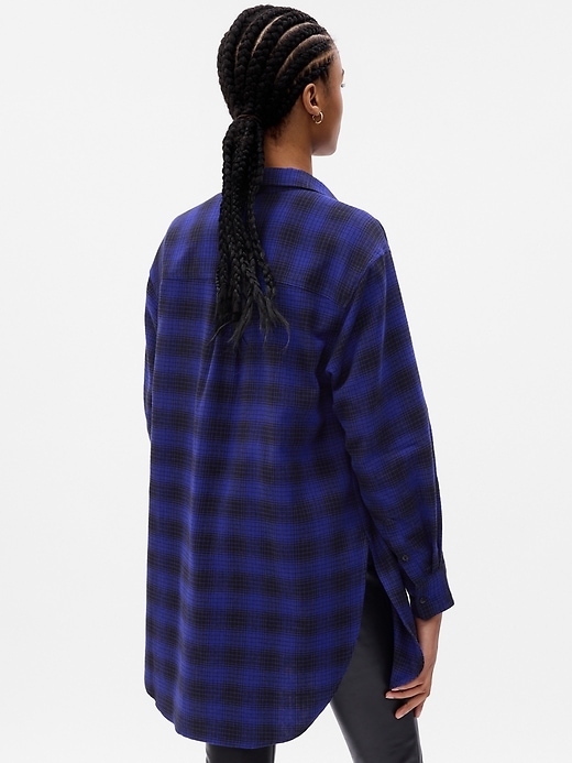 Image number 2 showing, Plaid Weekend Tunic Shirt