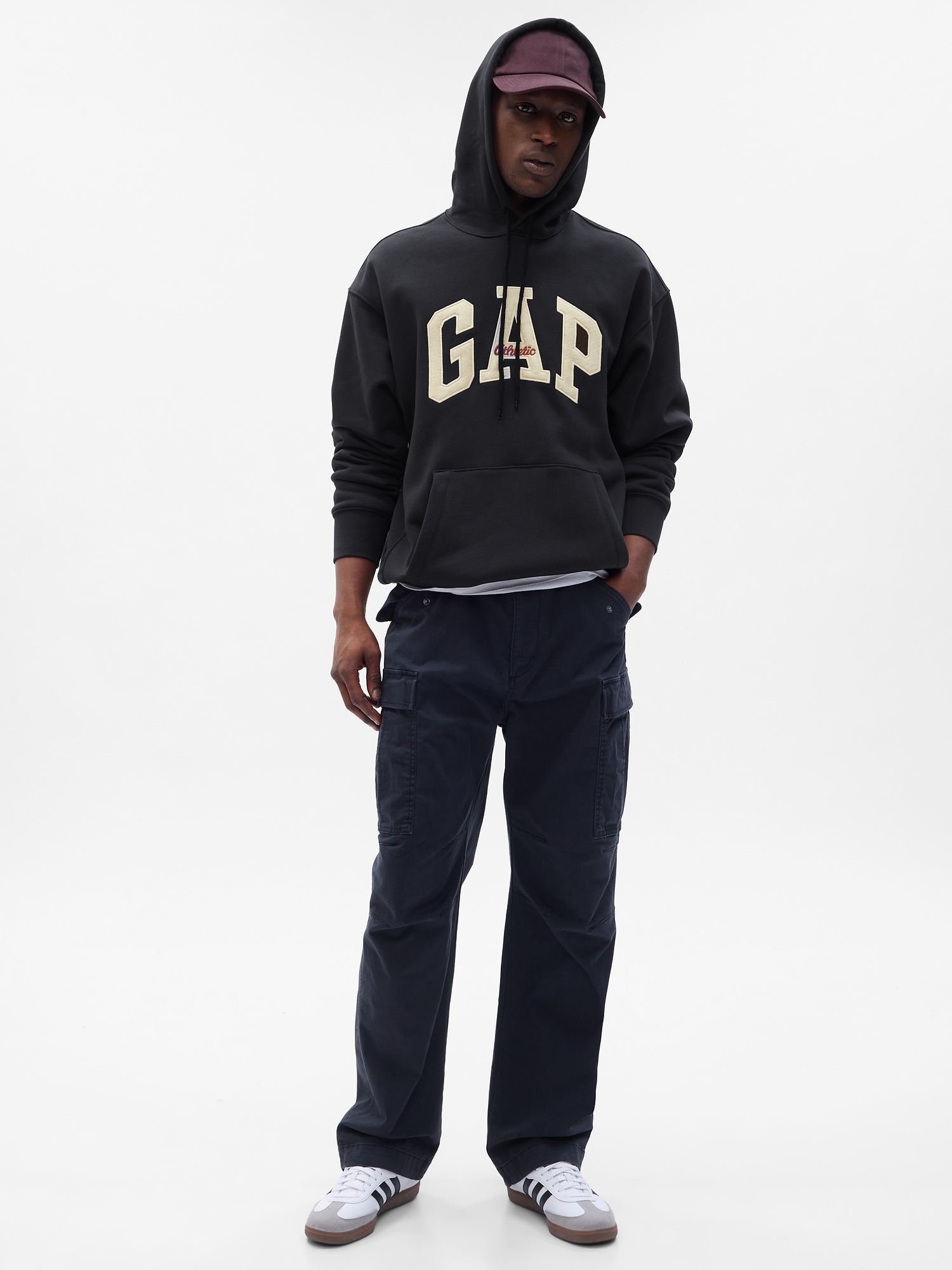 Gap Reissue Arch Logo Heavyweight Hoodie | Gap
