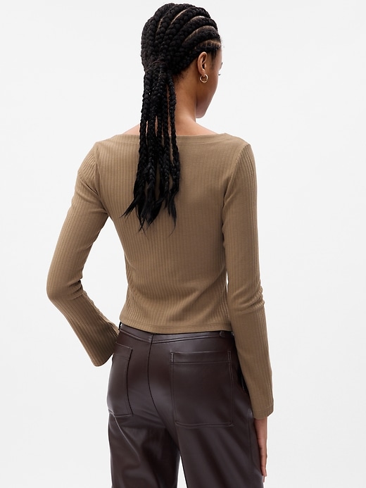 Image number 2 showing, Modern Rib Cardigan